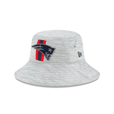 Sapca New Era New England Patriots NFL Official NFL Training Stretch Bucket Hat - Albastri